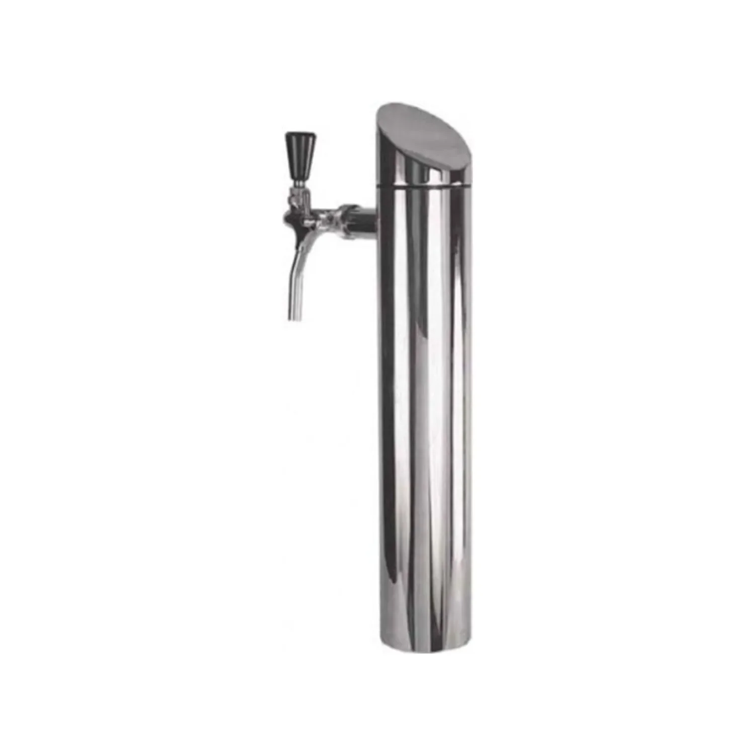 "Tapzuil, Biertapzuil - model Tower, gepolijst, 1 regel image"