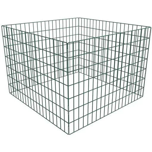 "Compost bin square 100x100x70 cm mesh size image"