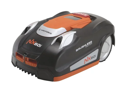 "Robotic lawnmower "NX60i" with app control & iRadar ultrasonic sensor image"