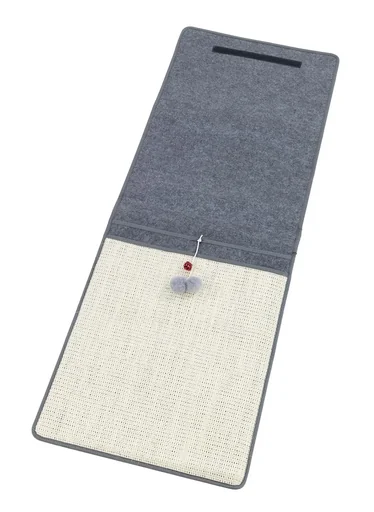 "Cat scratching mat, anthracite/beige, 128 x 45 cm image"