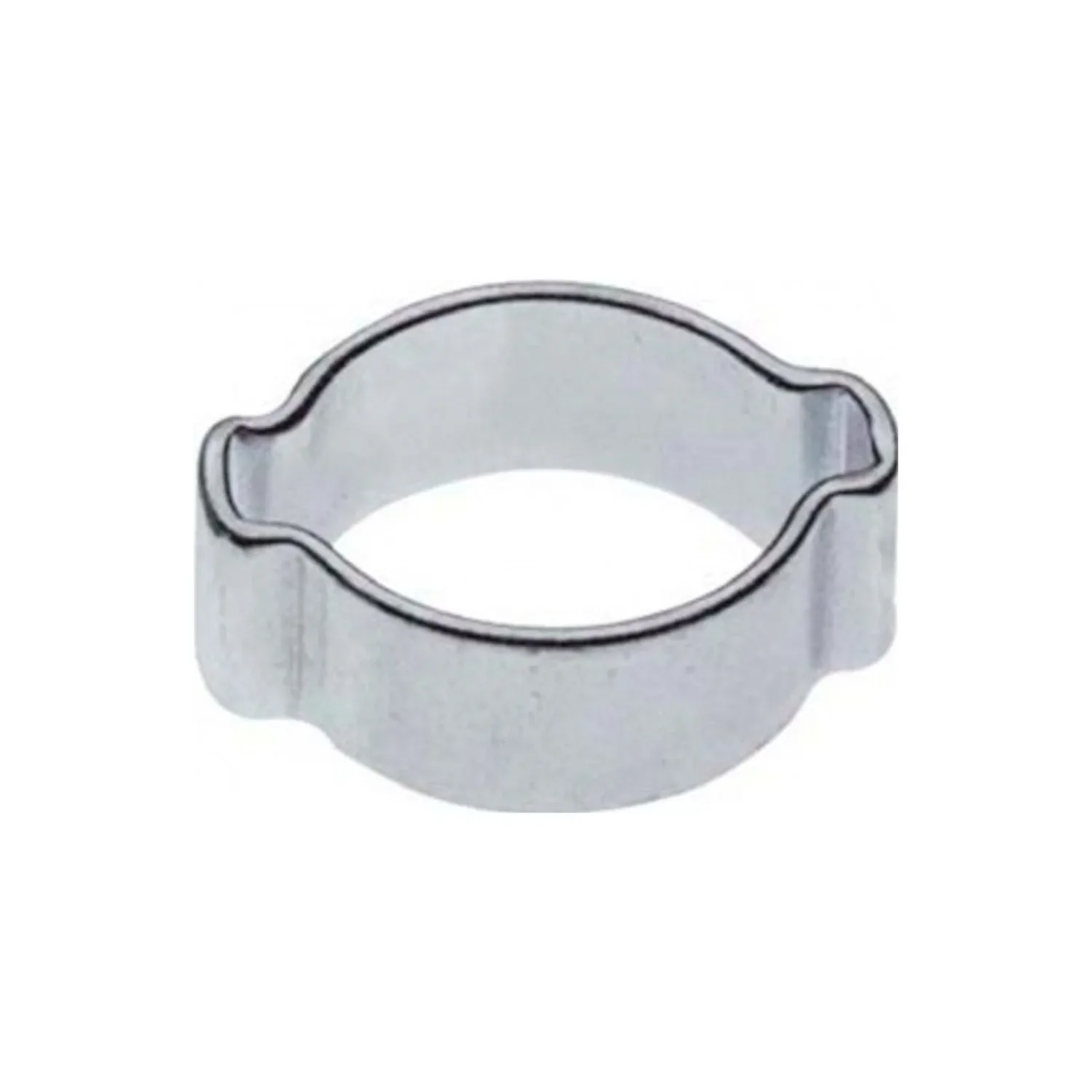 Slangklem - 2-oor 10mm, gegalvaniseerd, 100 stuks