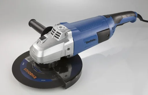 "Two-hand angle grinder with soft start in a case, 2600 watts, 230 mm image"