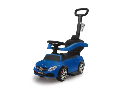 "Ride-on Mercedes-Benz AMG C63, 3 in 1, Blue image"