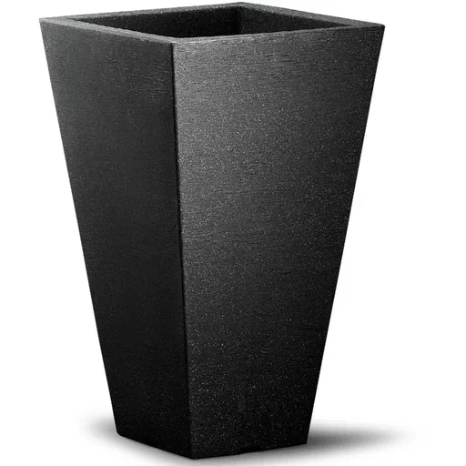 "Flowerpot - anthracite - 55x35x35cm - black image"