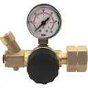 Reducing/hose rupture valve + man 1-4 bar DIN