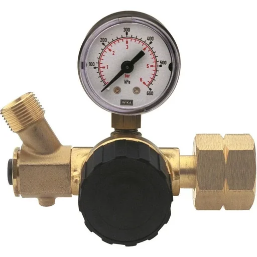 "Reducing/hose rupture valve + man 1-4 bar DIN image"