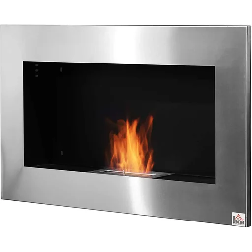 "Wall fireplace with ethanol fuel image"
