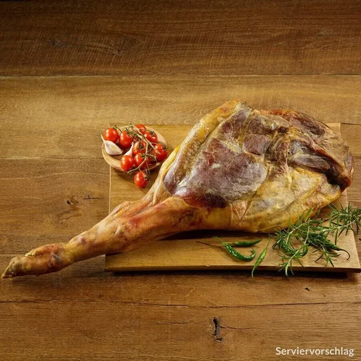 "4.1 kg Original Paleta Serrano Ham Spanish Forequarters image"