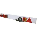 Lighting panel 120x14cm with rear fog light 9m cable 12V 7p
