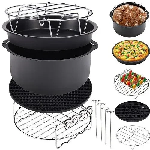 "Airfryer accessories - complete set - 9 pieces image"