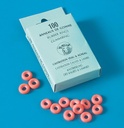 Rubber rings for collet