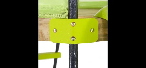 "My First Swing Play Center, Outdoor Play Center for Children, Height-Adjustable Swing Ropes, Slide, Lime Green image"