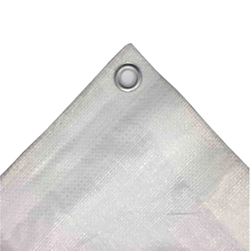 "Afdekzeil 180g/m², 8x12m (96m²) Wit - Waterdicht UV-bestendig Tuinzeil image"