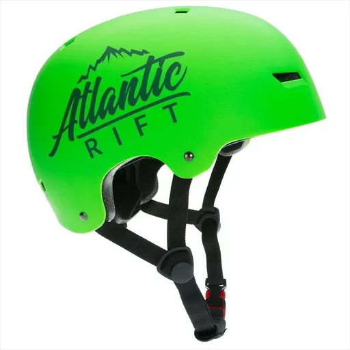 "Children's/Skater Helmet Neon Green S Adjustable, 50-54cm image"