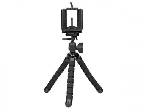 "Velleman set with flexible tripod and smartphone holder image"