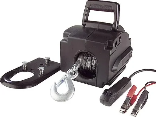 "Motor winch, 12 volt, portable image"