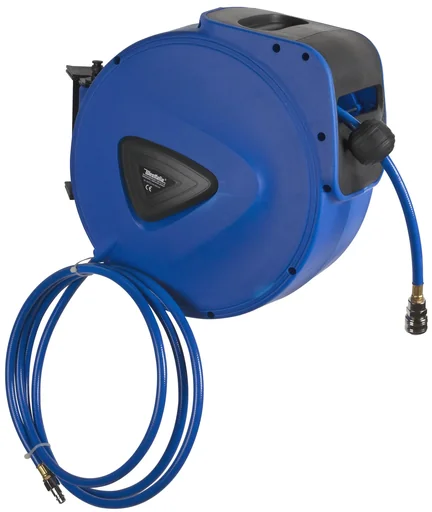 "Compressed air hose reel 20 m + 3 m image"