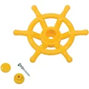 Boat wheel yellow