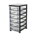 Mobile container DC-361 with 6 flat drawers