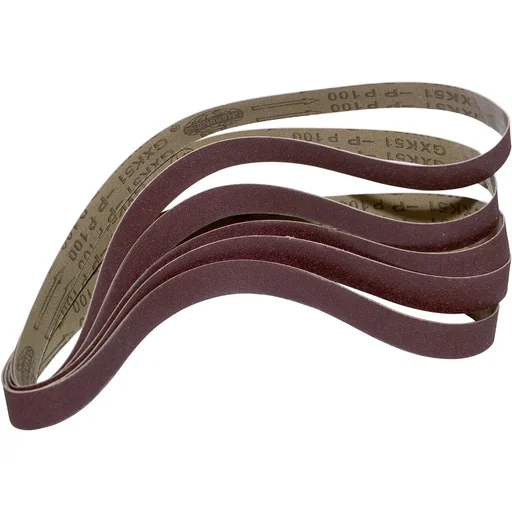 "Sanding belt grain 180, 25x762mm, 5 pieces image"