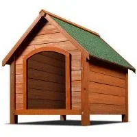 "Dog house with pitched roof - 82x72 x85 cm image"