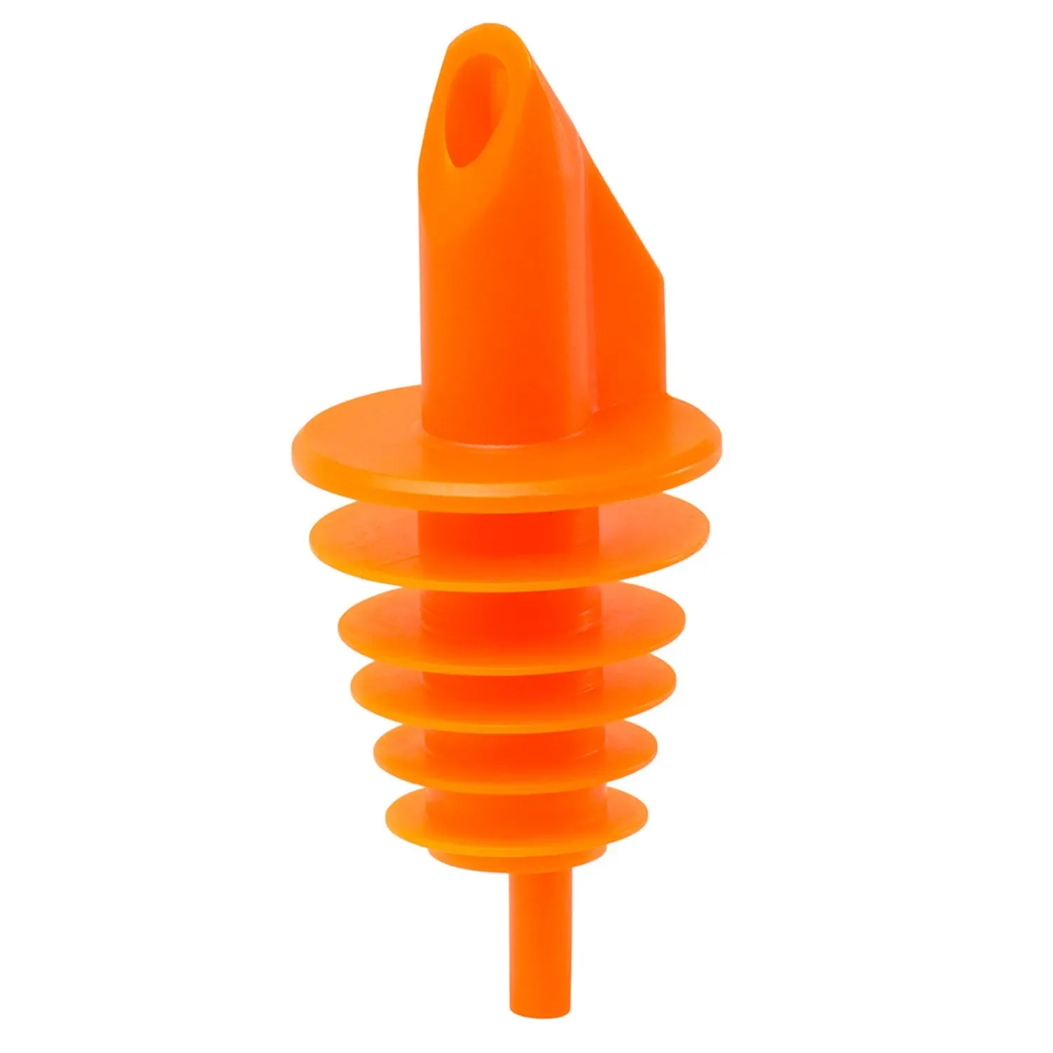 "Schenktuit, Maatschenker, Flessenschenker - Billy Neon Oranje, voor bijna alle flesmaten van 0,5 - 1,5 liter flessen, 1 stuk image"