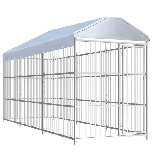 "Outdoor dog house with roof 450x150x200 cm image"