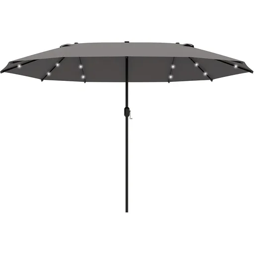 "Parasol with LED double sunshade image"