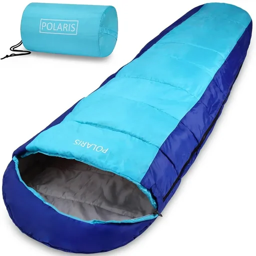 "Polaris mummy sleeping bag blue - 210x75cm up to -7°C image"