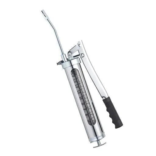 "Hand lever press with viewing window image"