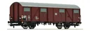 2-axle covered freight car, type Gbrs-v 245, of the Deutsche Bundesbahn