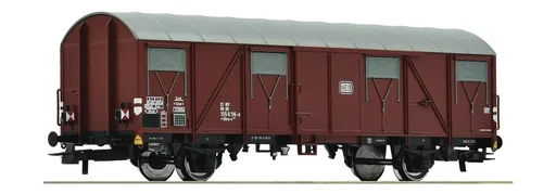 "2-axle covered freight car, type Gbrs-v 245, of the Deutsche Bundesbahn image"