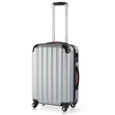 Hard-shell suitcase silver L