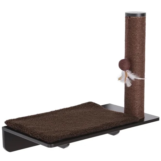 "Scratching post for wall mounting image"