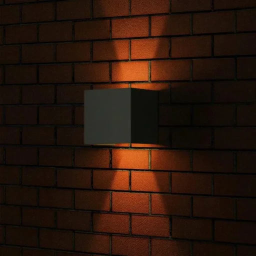 "VT-759-12 LED wall light - 11W - 3000K - 1360 lumens - Grey image"