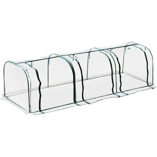 "Polytunnel with 3 doors image"