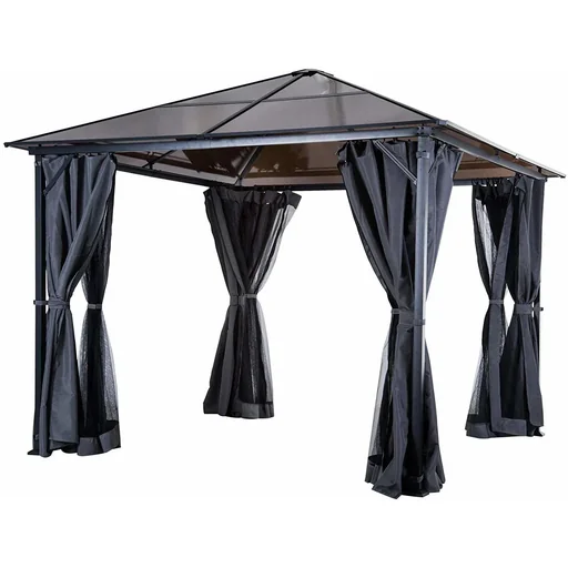 "Garden pavilion with side panels image"