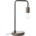 Table lamp Fila industrial wood black 40cm E27