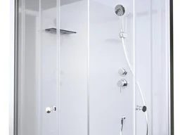 Complete douche 'Silver Round' 90 x 90 x 217 cm