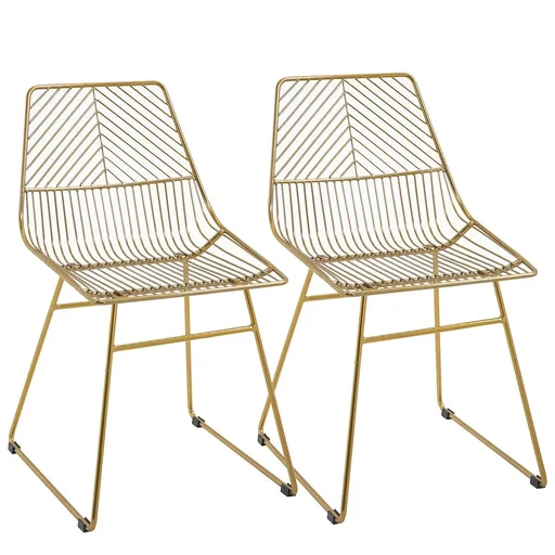 "Set of 2 dining room chairs kitchen chairs with backrest and anti-slip feet for living room study and cafe" luxurious image"