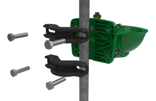 "Mounting bracket for drinking trough H10 image"