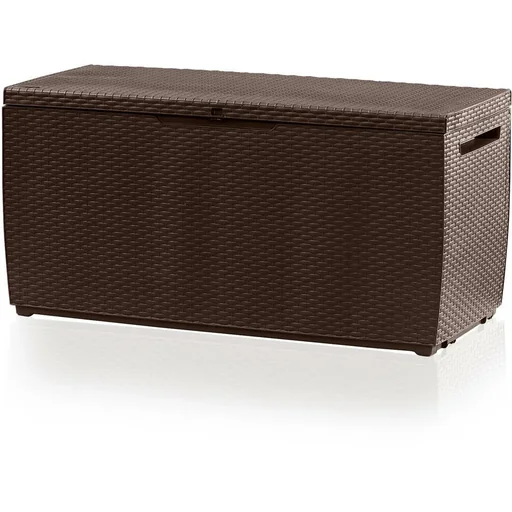 "Capri support box brown 123x53x58cm with wheels image"
