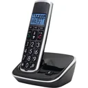 DECT telephone black/silver