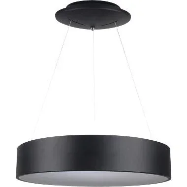 "VT-25-1D Dimmable designer pendant light with integrated LED - 20W - 3000K - 1500Lm - Dimmable - Black image"