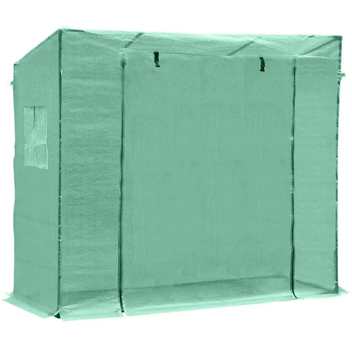 "Greenhouse with window green transparent image"