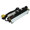 4-piece "Clamp" sleeve - with hinged lid and clamp