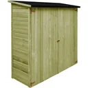 Tool shed 182x76x175 cm pine impregnated