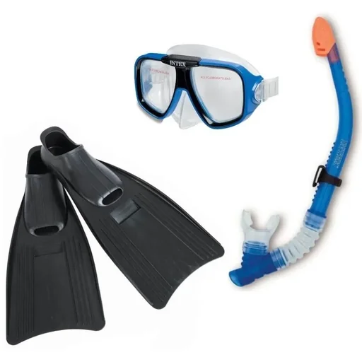 "Snorkel with dense webbed feet 8+ image"
