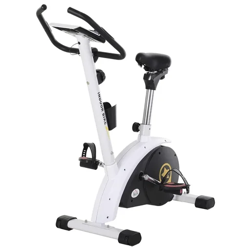 "Exercise bike with magnetic resistance white image"
