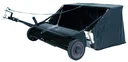 Attachment for lawn tractors grass and leaf collector 96 cm working width
